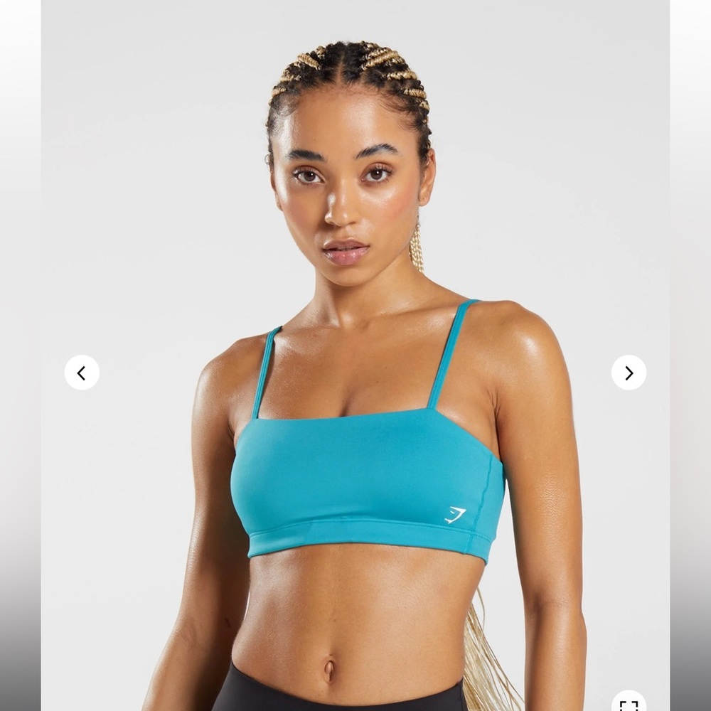 Gymshark blue bandeau